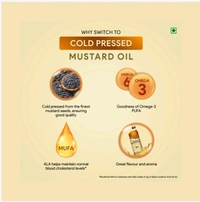 Dabur Cold Pressed Mustard Oil - 1 ltr