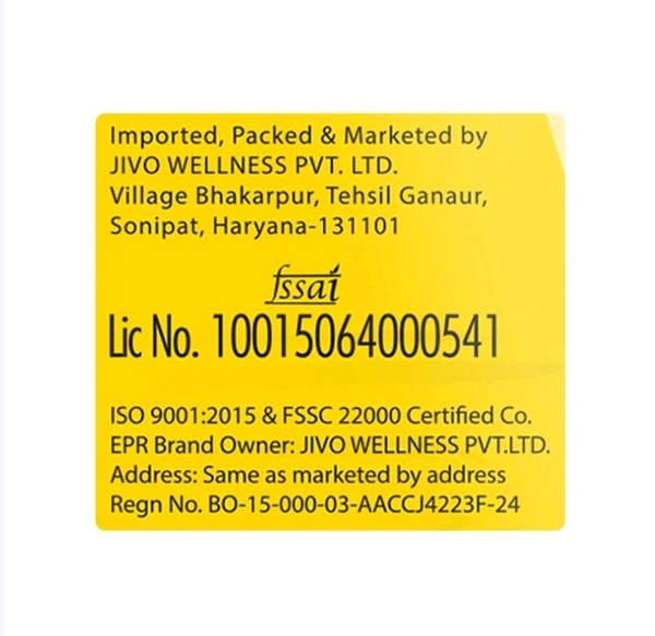 Jivo Extra Light Olive Oil - 2 ltr