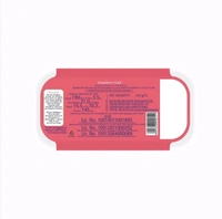 Mother Dairy Strawberry Crush Ice Cream Tub - 1 ltr