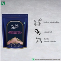 Catch Premium lodized Pink Rock Salt / Sendha Namak (Nuun) - 1kg