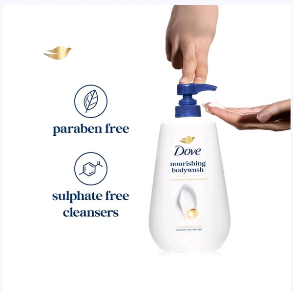 Dove Deep Moisture Body Wash - 800 ml