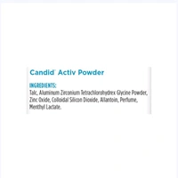 Candid Activ Antiperspirant Talcum Powder - 100 g