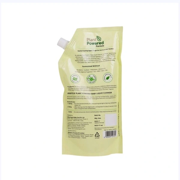 Mother Sparsh Natural Baby Liquid Cleanser - 500 ml