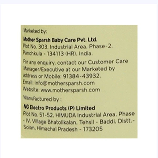 Mother Sparsh Natural Baby Liquid Cleanser - 500 ml