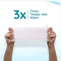 Mother Sparsh 99% Unscented Pure Water Baby Wipes - 2×72 wipes