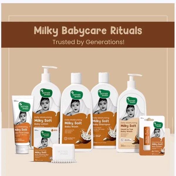 Mother Sparsh Daily Moisturizing Baby Wash & Shampoo - 400 ml