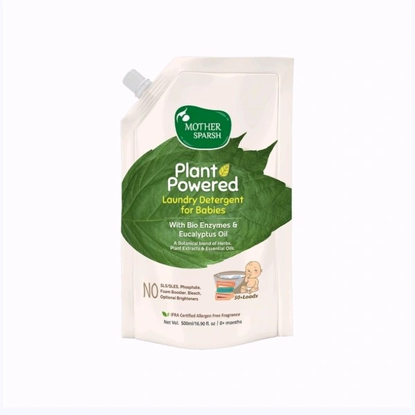 Mother Sparsh. Mother Sparsh Plant Powered Baby Laundry Detergent - 500 ml