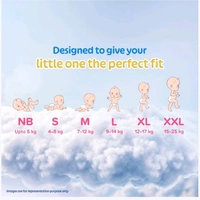 Little's Fluffy Soft Baby Diaper - 42 pcs