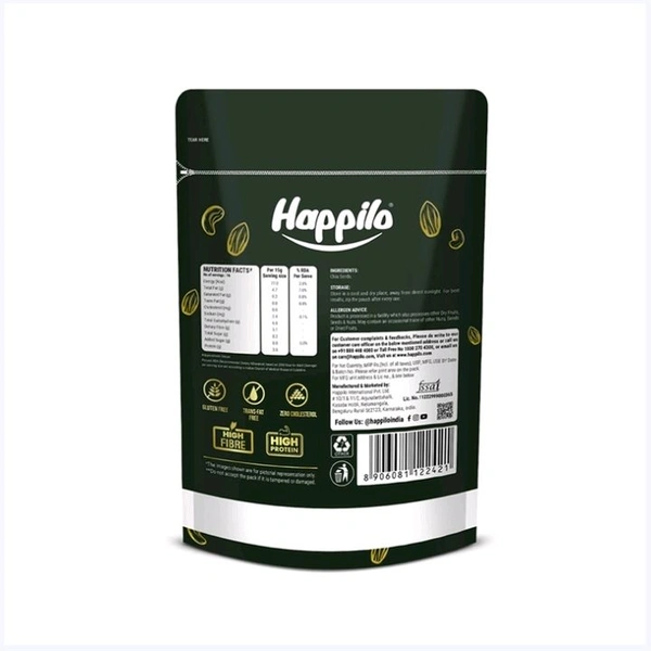 Happilo Premium Raw Authentic Chia Seeds - 200 g