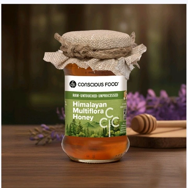 Conscious Food Himalayan
Multiflora Honey - 200 g