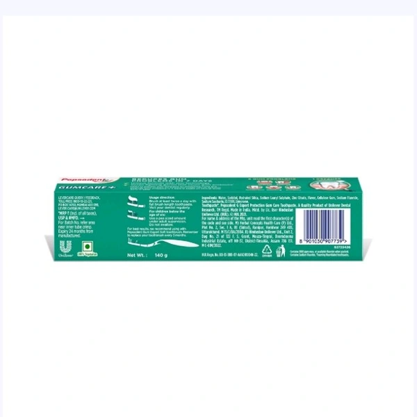 Pepsodent G Expert Protection
Gumcare + Toothpaste - 140 g