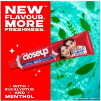 Closeup Gel Toothpaste For Fresh Breath & White Teeth - 4 x 150 g