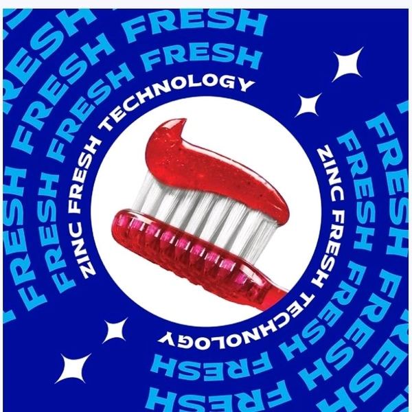 Closeup Gel Toothpaste For Fresh Breath & White Teeth - 4 x 150 g
