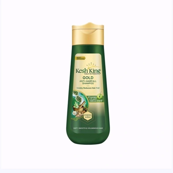 Kesh King Gold Anti-Hairfall Shampoo - Ayurvedic - 350 ml