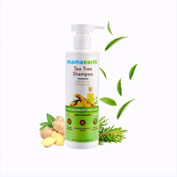 Mamaearth Tea Tree Anti Dandruff Shampoo - 250 ml