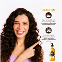 Park Avenue Damage Free Beer Shampoo - 650 ml