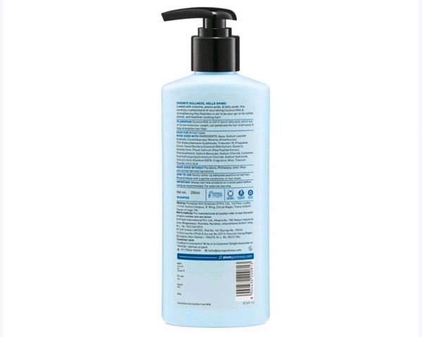 Plum Coconut Milk & Peptides Strength & Shine Shampoo - 250 ml