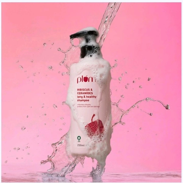 Plum Hibiscus & Ceramides Long & Healthy Shampoo - 250 ml