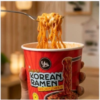 Yu Red Hot Cheese Korean Cup Noodles - 2×80 g