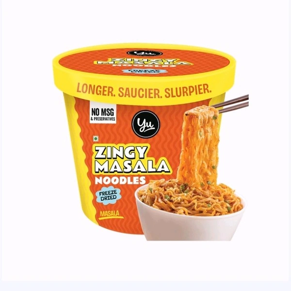 Yu Zingy Masala Cup Noodles - 80 g