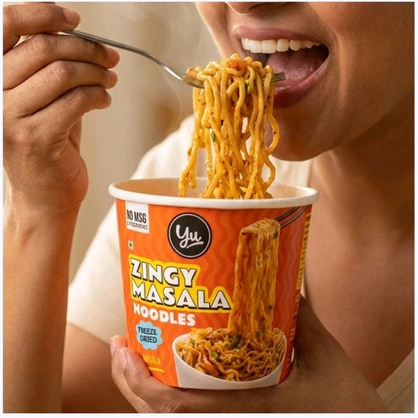 Yu Zingy Masala Cup Noodles - 80 g