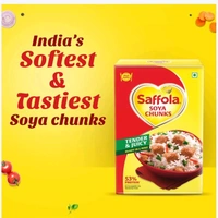 Saffola Soya Chunks - Tender & Juicy - 400 g