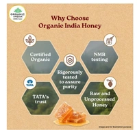 Organic India Multi Floral Organic Honey - 250 g