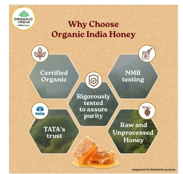 Organic India Multi Floral Organic Honey - 250 g