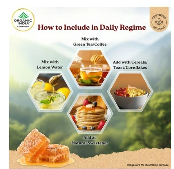 Organic India Multi Floral Organic Honey - 250 g