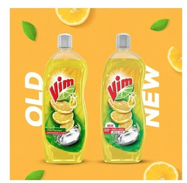 Vim Lemon Dishwash Gel (500 ml) - 500 ml