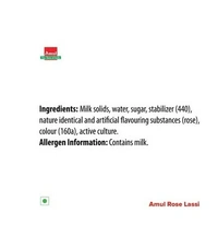 Amul Rose Lassi - 200 ml