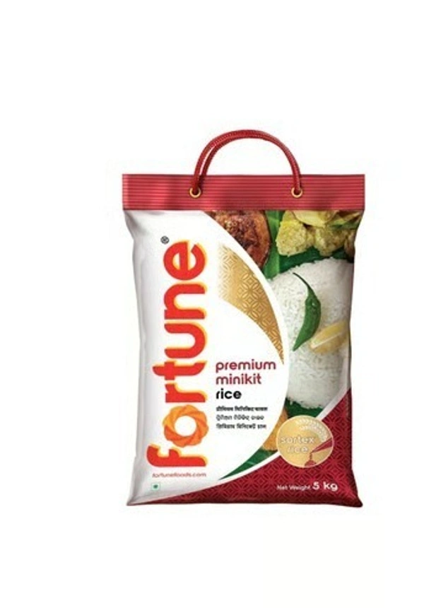 Fortune Premium Miniket Rice - Grain Length Long Grain, 5 kg