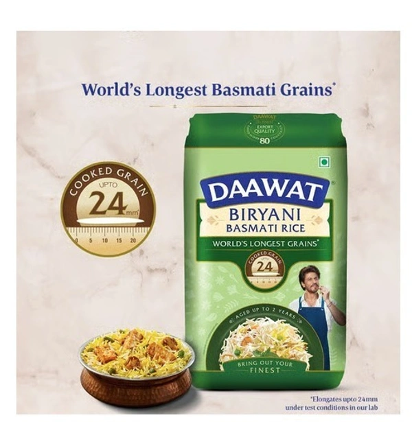 Daawat Biryani Rice (Long Grain) - 1 kg