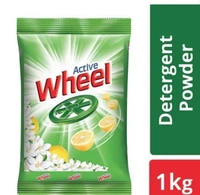Wheel Green Lemon & Jasmine Detergent Powder - Powder, 1 pack (1 kg)