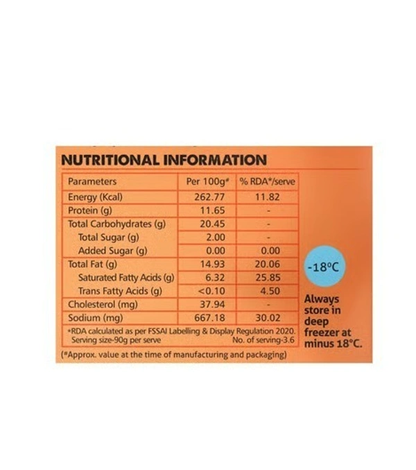 Godrej Yummiez Cheese & Chicken Nuggets (Frozen) - Chicken Nuggets, 325 g