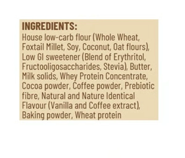 Artinci Sugar Free Eggless Coffee Cake - 150 g