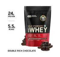 Whey Optimum Nutrition (ON) Gold Standard 100% Whey Protein - 454 g (Chocolate) - 1 Scoop 30.4 g, Whey Protein, 454 g
