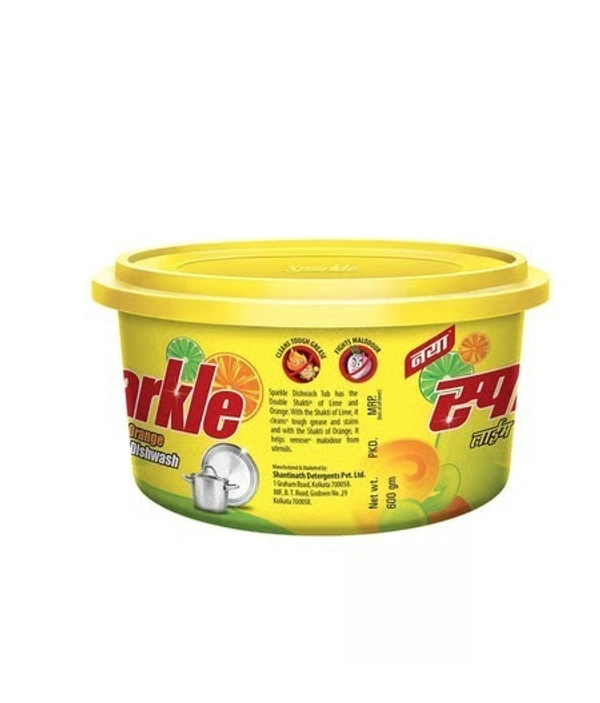 Sparkle Lime & Orange Dishwashing Tub - 600 g