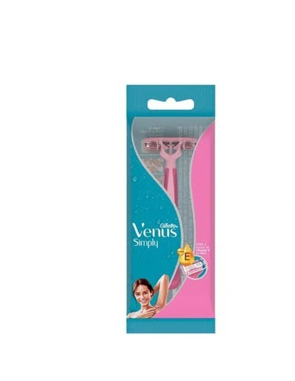 Venus Gillette Venus Simply Disposable Women's Razor - All Skin Types, 1 pc