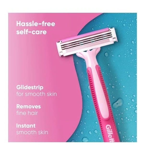 Venus Gillette Venus Simply Disposable Women's Razor - All Skin Types, 1 pc