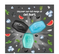 Fiama Men Soap Bar Refreshing Pulse Sea Minerals - All Skin Types, 3 x 125 g