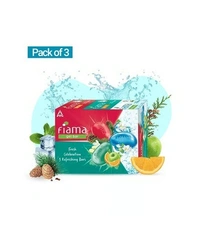 Fiama Celebration Gel Fresh Bathing Soap - Pack of 3 - Unisex, 3 x 125 g