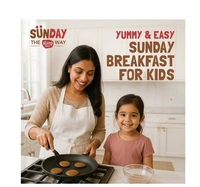 Slurrp Farm Chocolate Pancake Mix - Millet Flour, 150 g