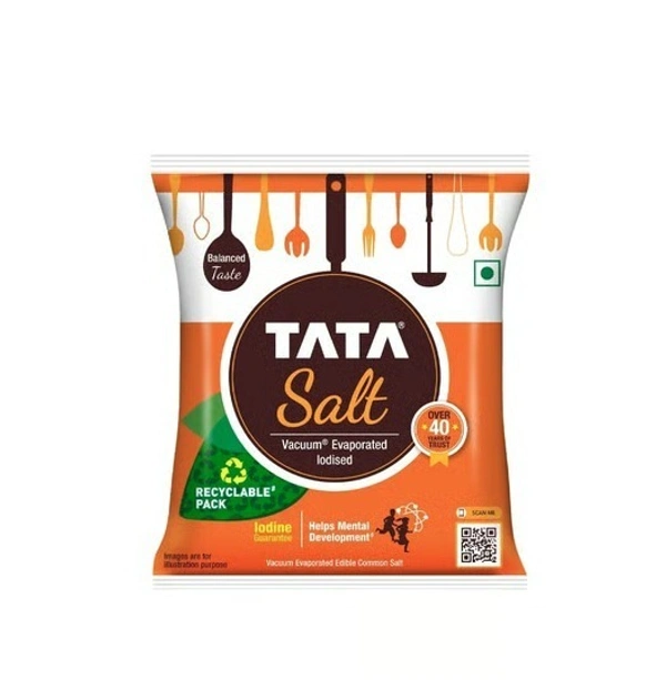 Tata Salt (Vacuum Evaporated Iodised) - 1 kg