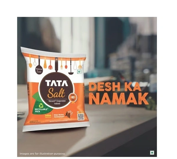 Tata Salt (Vacuum Evaporated Iodised) - 1 kg