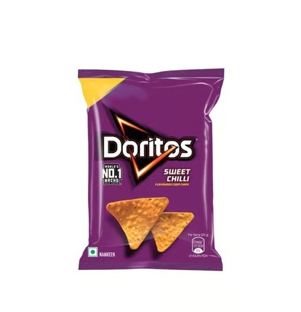 Doritos Sweet Chilli Nachos - Baked Snacks, 71 g