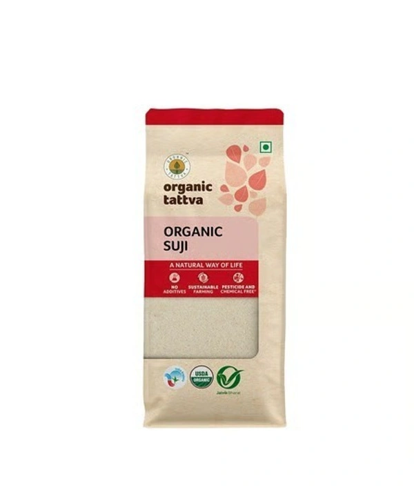 Organic Tattva Organic Sooji - Organic Suji, 500 g