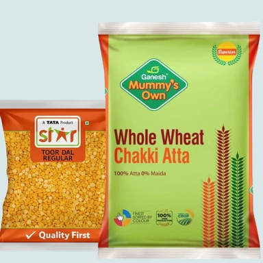 Atta, Rice & Dal