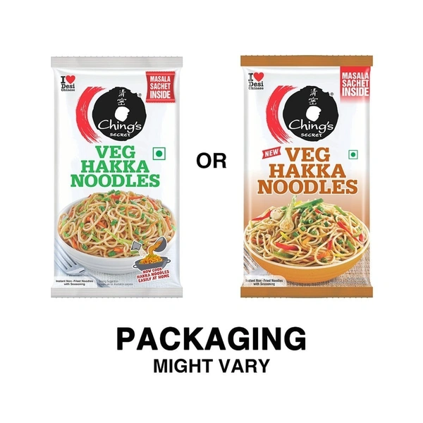 Ching's Secret Veg Hakka Noodles with Masala - 140 g