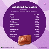 Cadbury Dairy Milk Silk Chocolate Bar - 60g